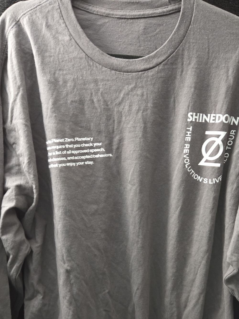 Shinedown Planet Zero L/S Tee